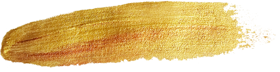 Gold Metallic Brushstroke	